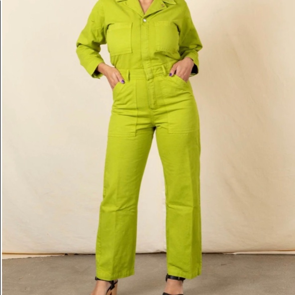 Big Bud Press Gross Green Jumpsuit -Worn once Sz S